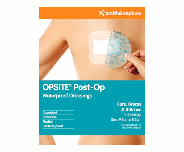 Opsite Post  Op 95cmx85cm 3 Packs