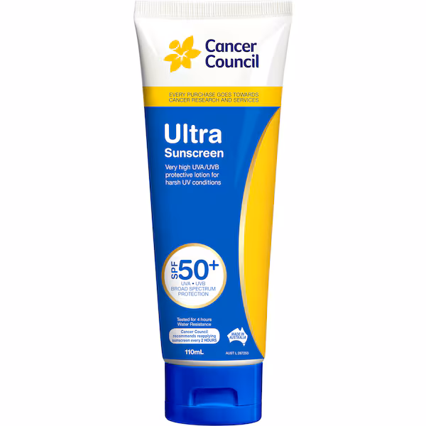 Cancer Council Ultra SPF50 Sunscreen 110ml