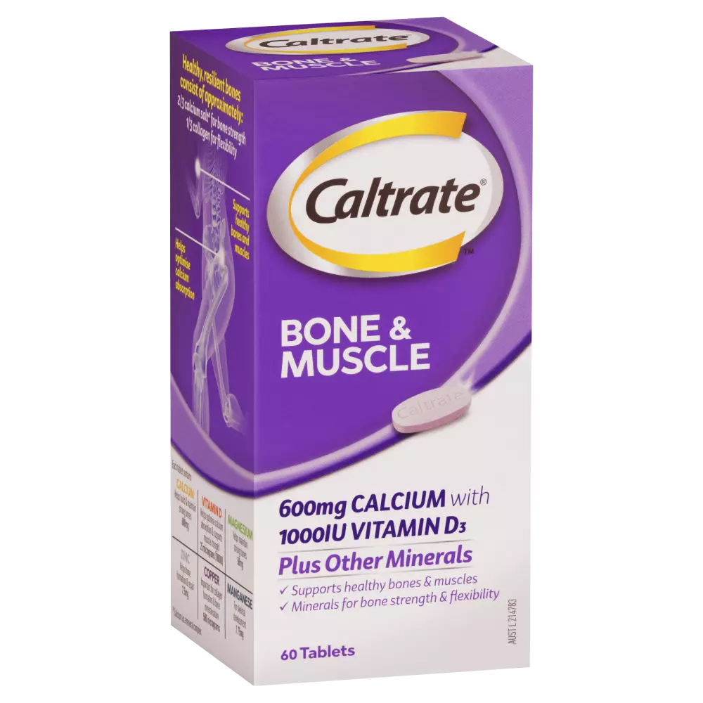 Caltrate Bone  Muscle Health 60 Tablets