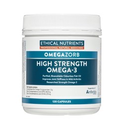 ETHICAL NUTRIENTS ETH NUT HI STRGTH FISH OIL 120 CAP