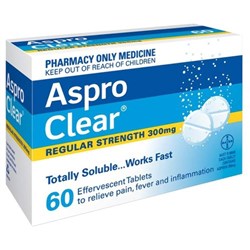 Aspro Clear 60 Tablets