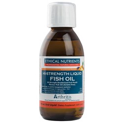 Ethical Nutrients HiStrength Liquid Fish Oil Fruit Punch 170mL