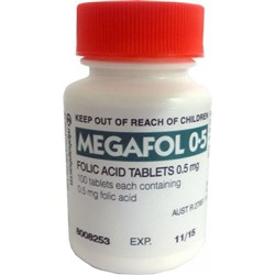Megafol 05mg 100 Tablets
