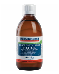 Ethical Nutrients HiStrength Fresh Mint Liquid Fish Oil 280mL