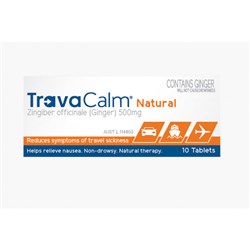 Travacalm Natural 10 Tablets