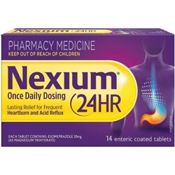 Nexium 24Hr 20mg 14 Tablets