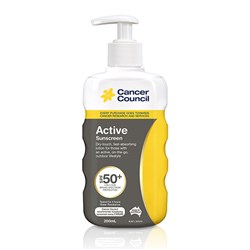 CANCER COUNCIL CANC 50 ACT FIN 200ML