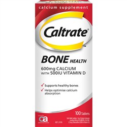 Caltrate Bone Health 100 Tablets