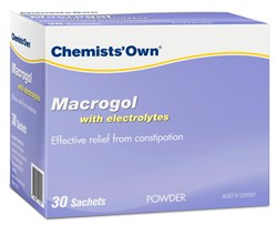 Chemists Own Macrogol with Electrolytes 1371g 30 Sachets