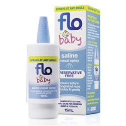 Flo Baby Saline  Nasal Spray 15ml