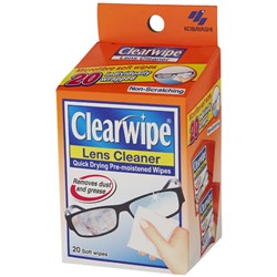 Clearwipe Lens Cleaner 20 Packs