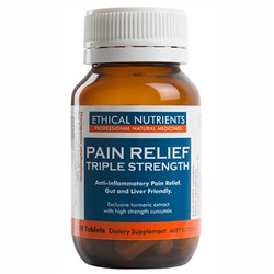 Ethical Nutrients Pain Relief Triple Strength 30 Tablets