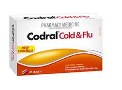 Codral PE Cold  Flu 24 Tablets