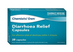 Chemists Own Diarrhoea Relief 20 Capsules