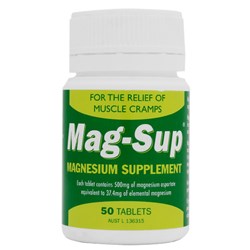 MagSup 374mg 50 Tablets