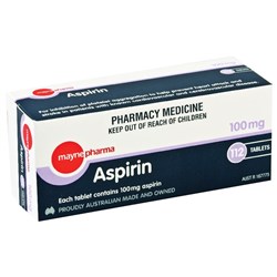 Mayne Aspirin 100mg 112 Tablets