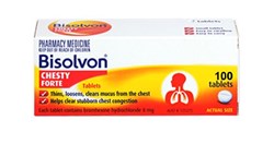 BISOLVON BISOLVON CHESTY 8MG 100 TAB